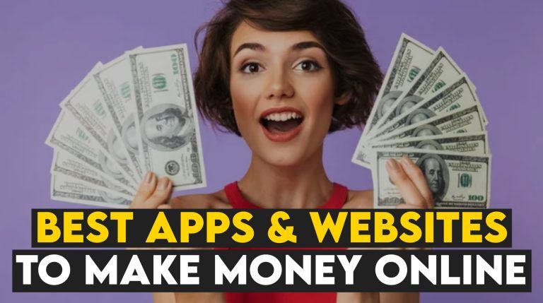 best apps and websites to make money online.