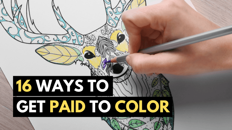 16 Legit Ways to Get Paid to Color!